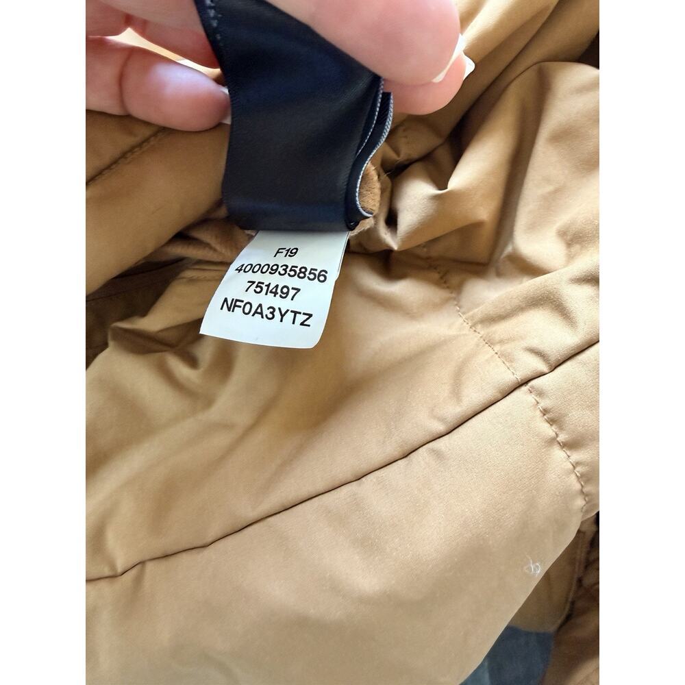 The North Face Women's Caramel/Tan Reversible Insulated Jacket - Picture 4 of 4